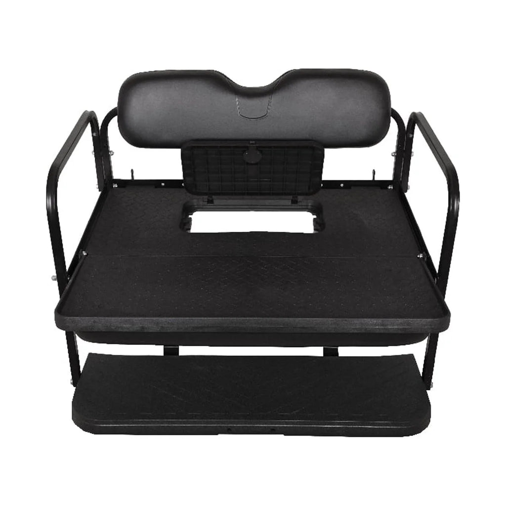 Black Rear Flip Seat for Club Car Golf Cart E1058