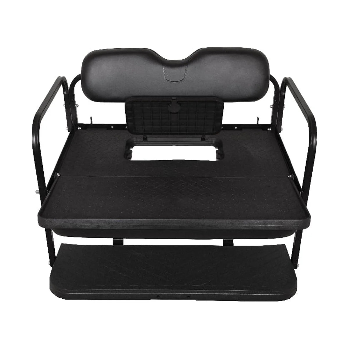 Black Rear Flip Seat for Club Car Golf Cart E1058
