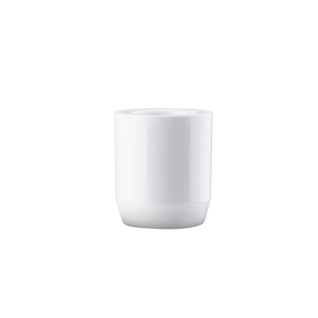 White Toothbrush Mug C1856