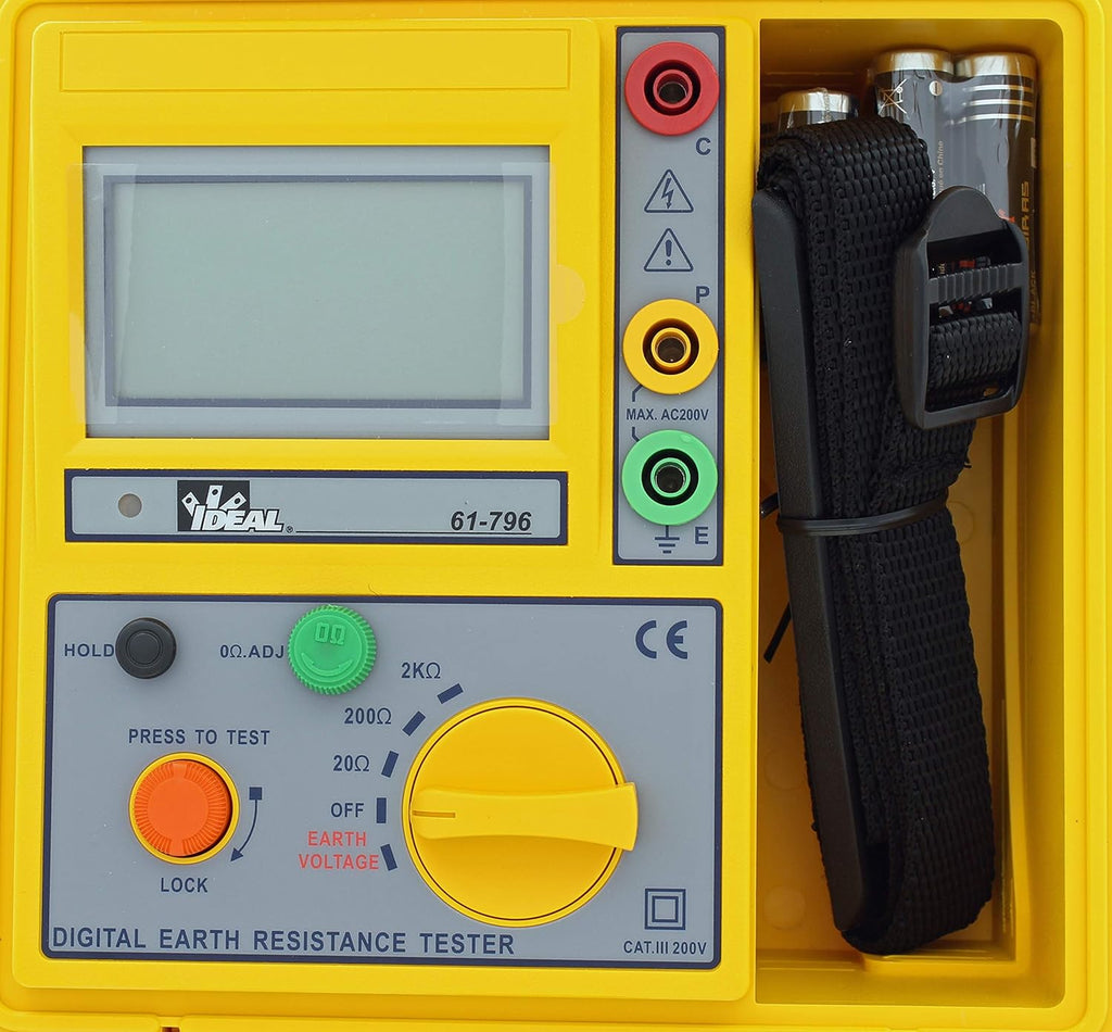 Earth Ground Resistance Tester with Carrying Case Z546083
