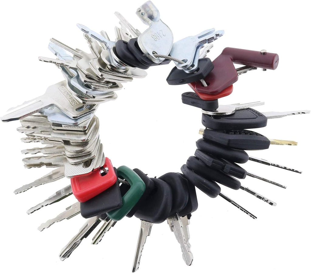 56 Equipment Keys Heavy Equipment Key Set Pack of 2 T866599