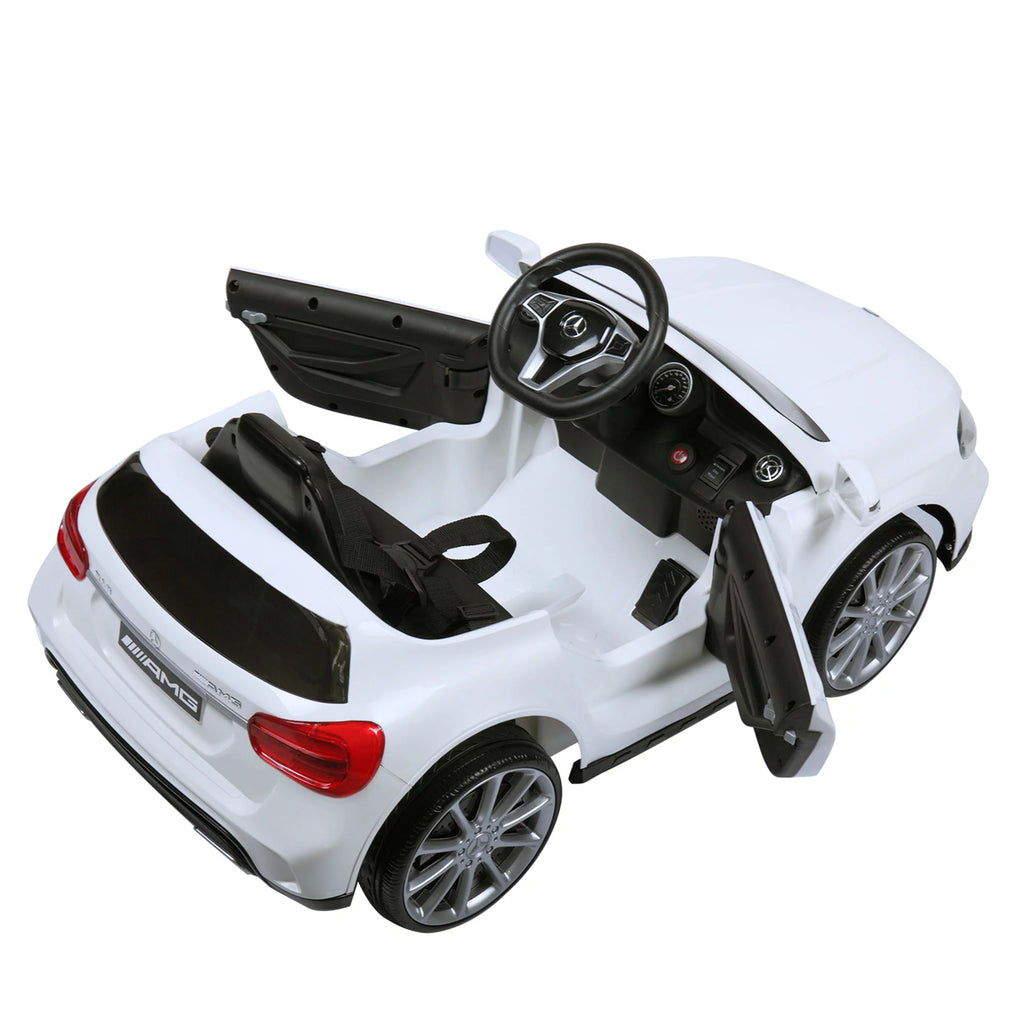 6V Battery 4-Wheel Electric Ride On Truck Car with Remote Control, White Y18842