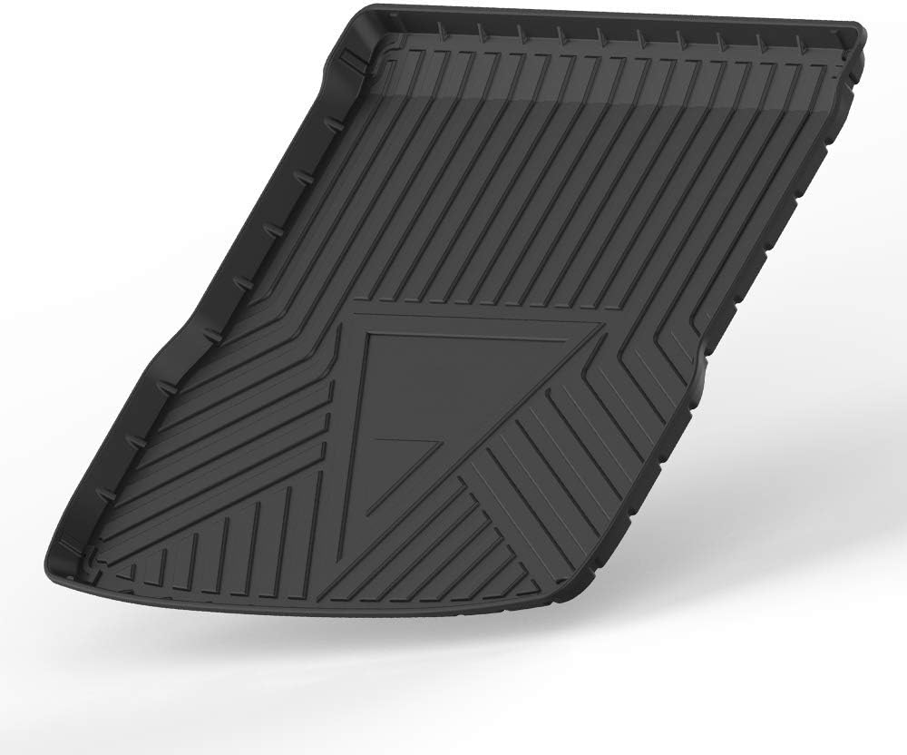 Cargo Liner Heavy Duty Rubber Waterproof Black Pack of 2 L49892