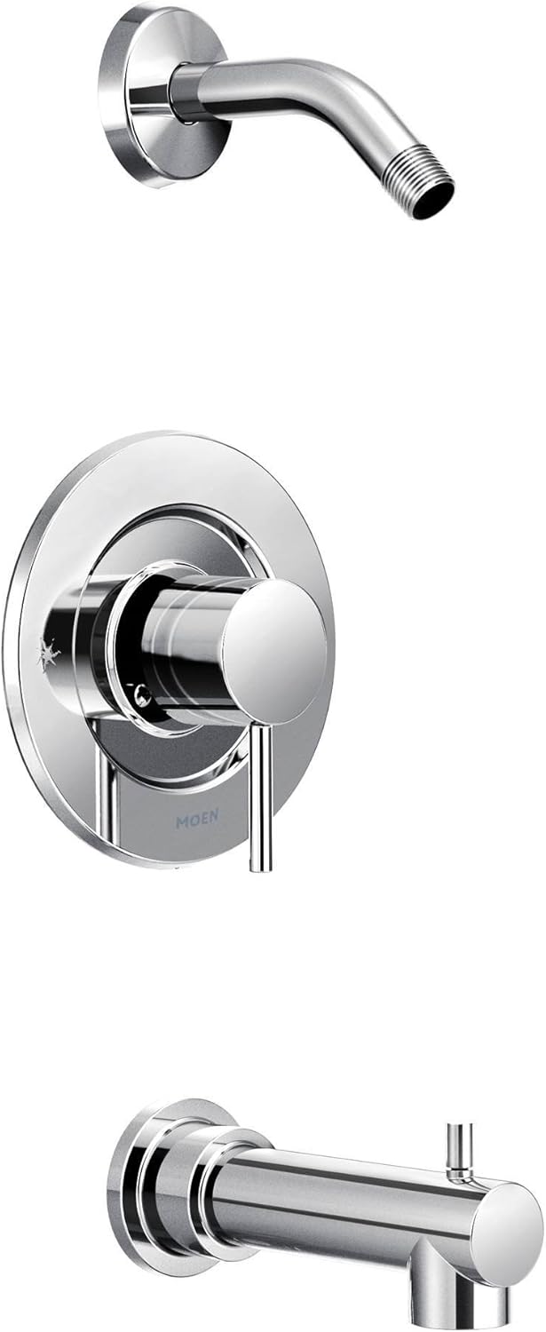 Brushed Nickel Tub and Shower Trim Kit D378334