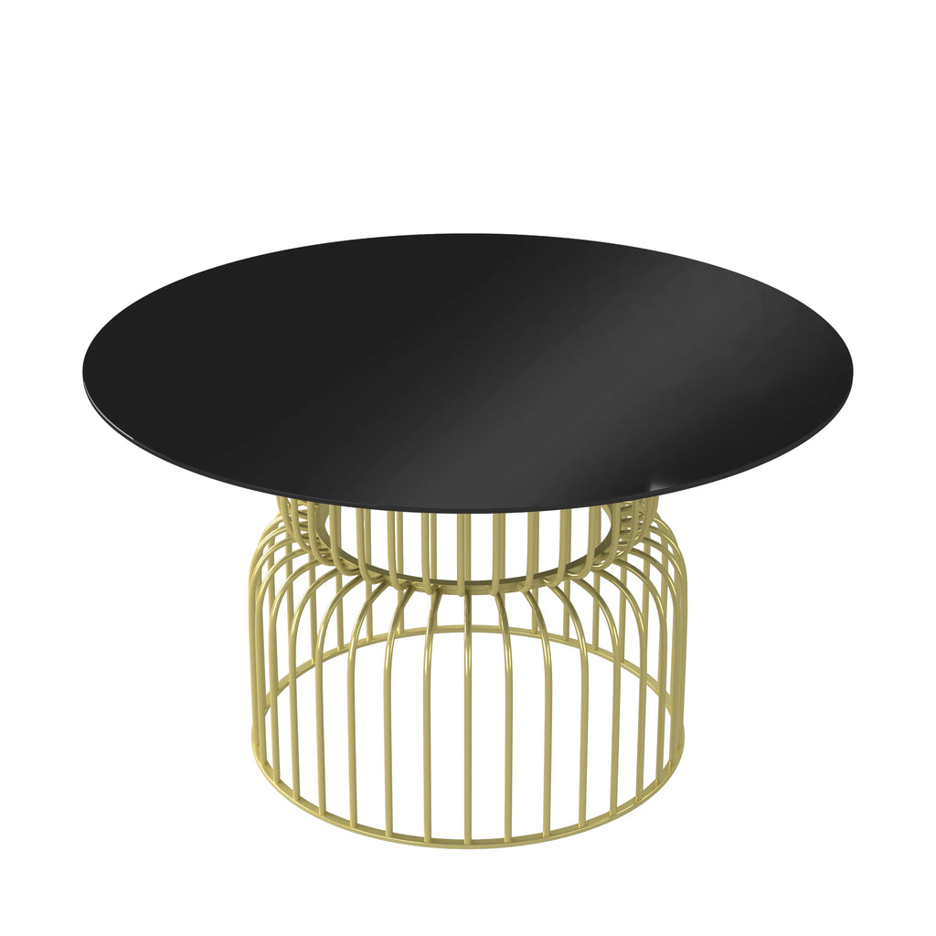 Glass Top Round Dining Table Z81119