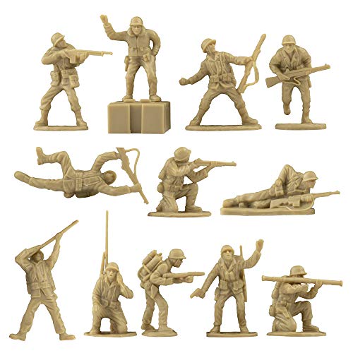36 Plastic American Soldier Figures A9185