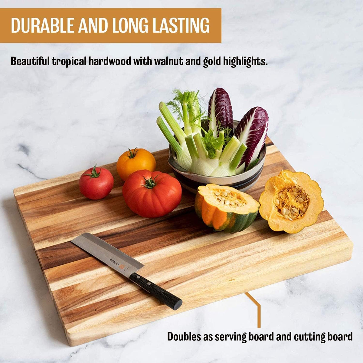 Extra Large Wood Cutting Board 24 x 18 Inch C1758