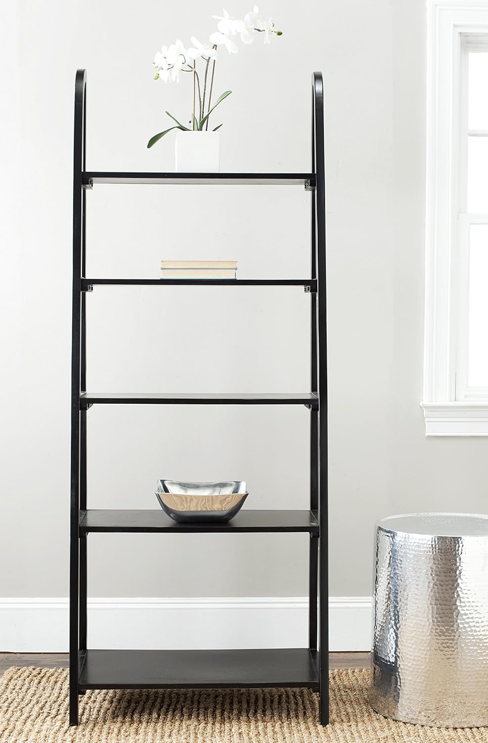 Dark Teak 5-Tier Étagère L771563