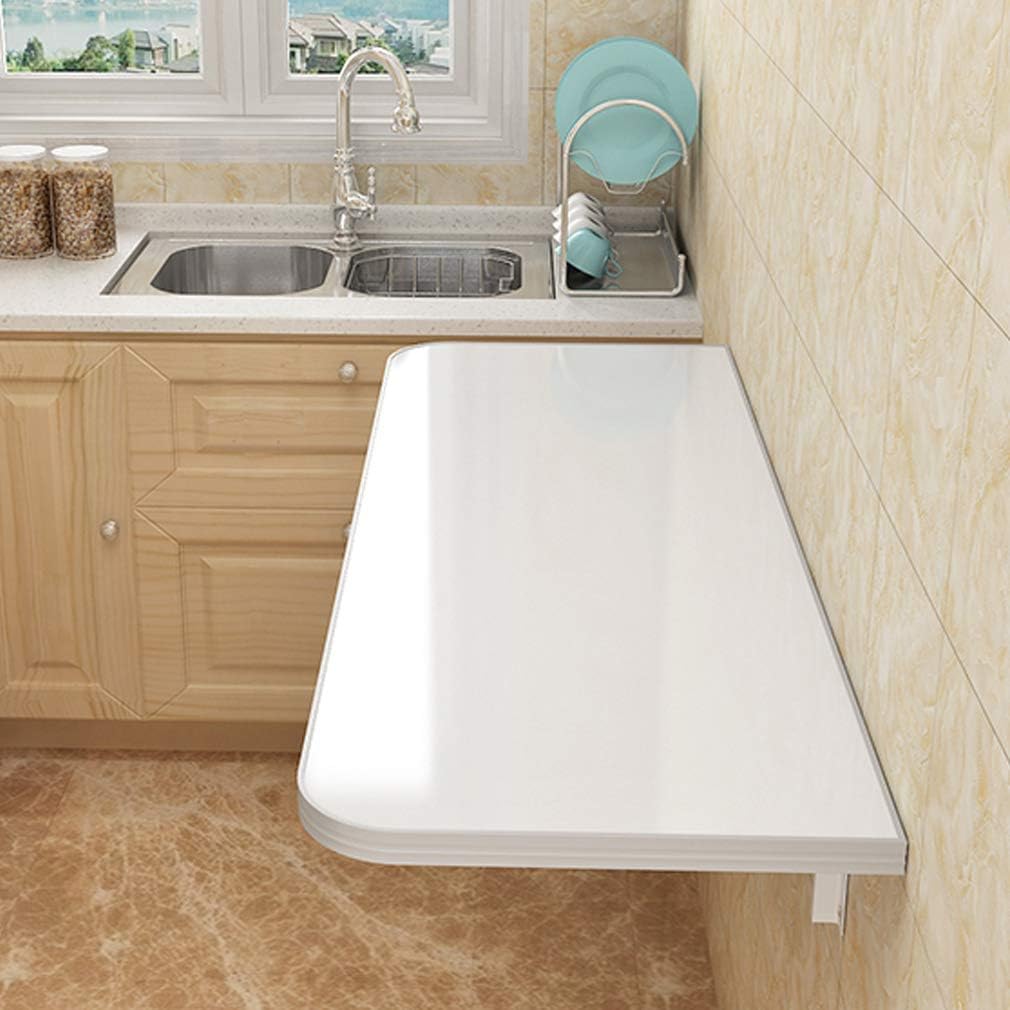 White Wall Mounted Folding Desk M478562