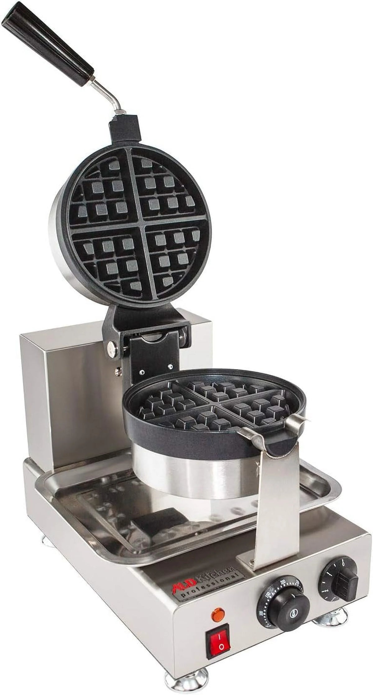 Rotating Nonstick Waffle Iron J7735