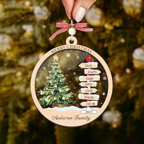 Christmas Family Ornament T325