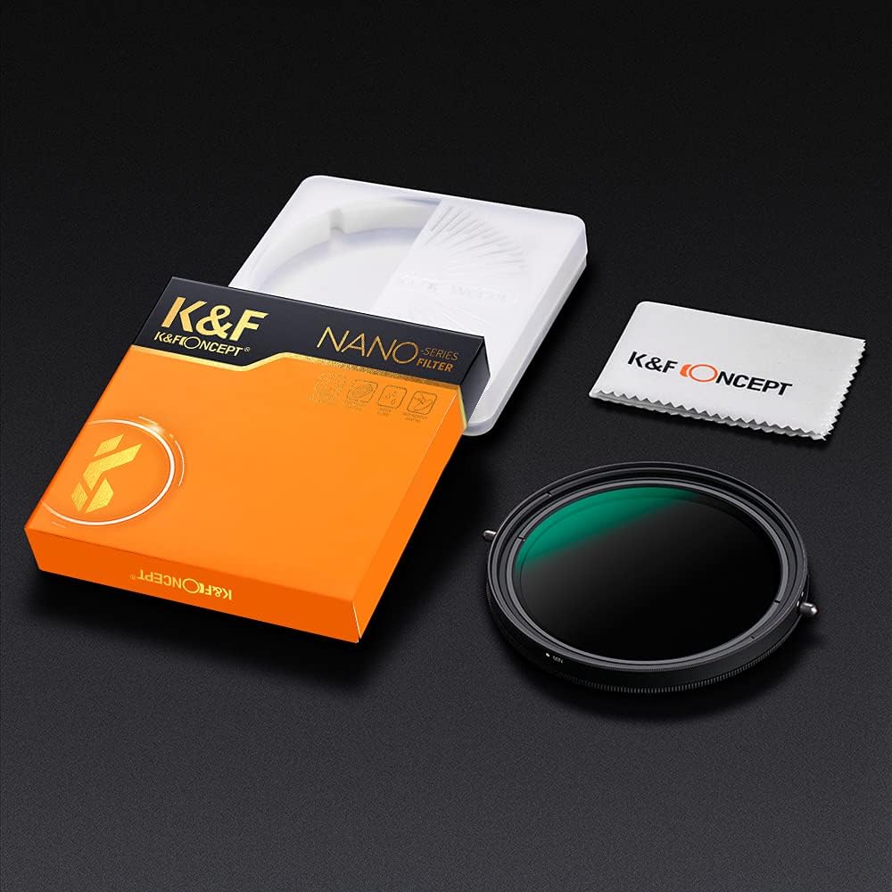 82mm Variable Fader ND2-ND32 ND Filter and CPL Circular Polarizing Filter 2 in 1 E275