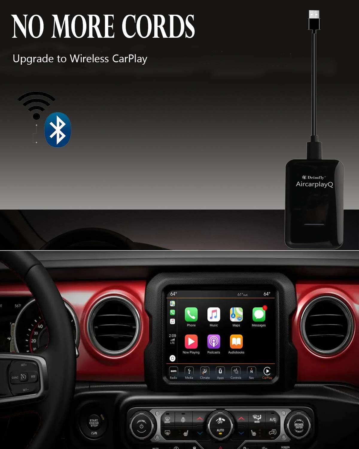 Wireless CarPlay Adapter 5GHz WiFi V854731