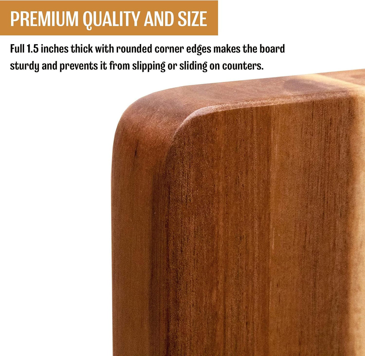 Extra Large Wood Cutting Board 24 x 18 Inch C1758