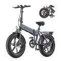 Foldable 20" x 3.0 Fat Tire Electric Bike with 52V 13AH Removable Battery Q232071