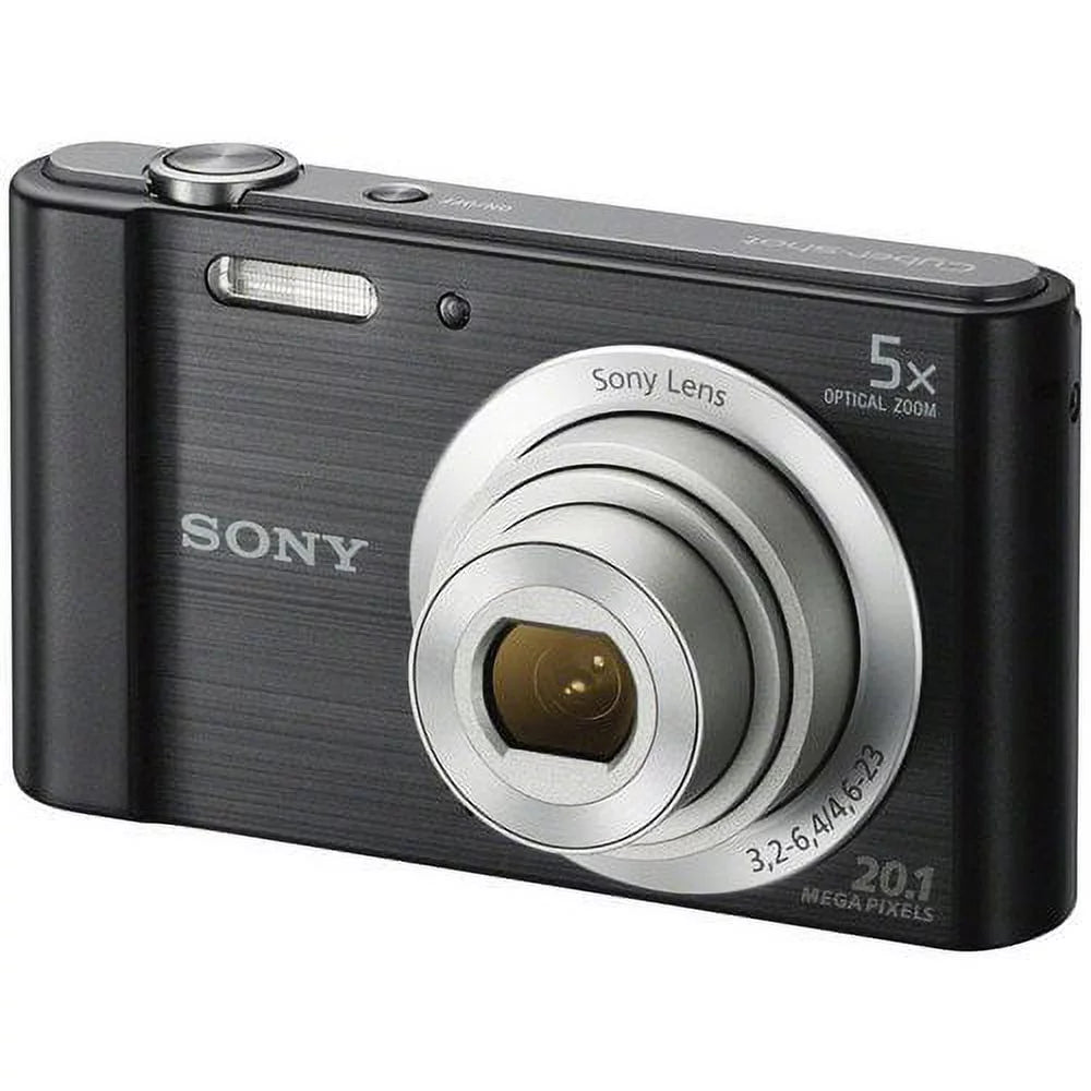 Black Digital Camera with 32GB Accessory Bundle O79566
