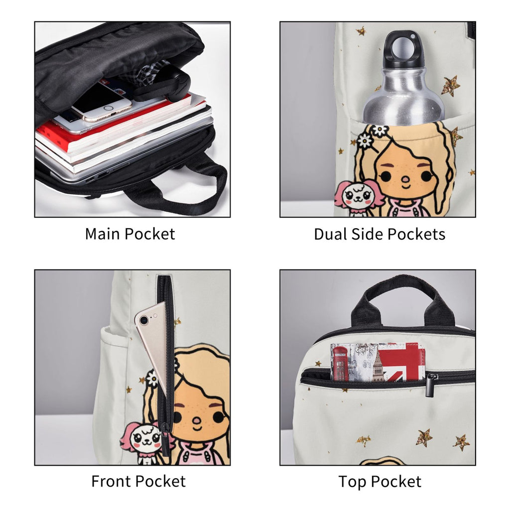 Lightweight Unisex Backpack W737379