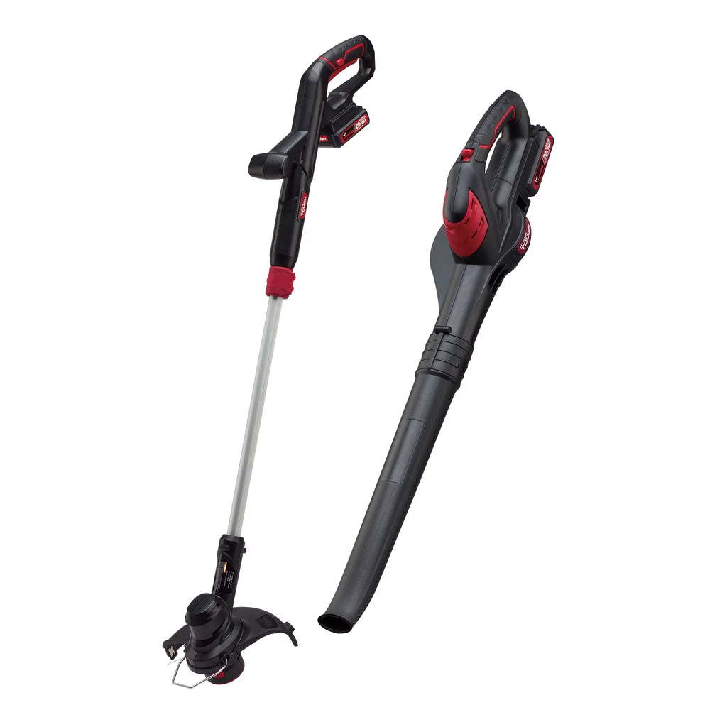 20V Max Cordless Combo Kit, String Trimmer & Sweeper V9189