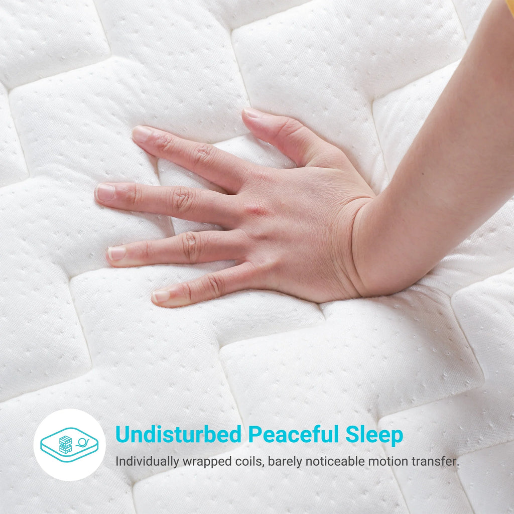Full Size 10 inch Memory Foam Hybrid Mattress O8501