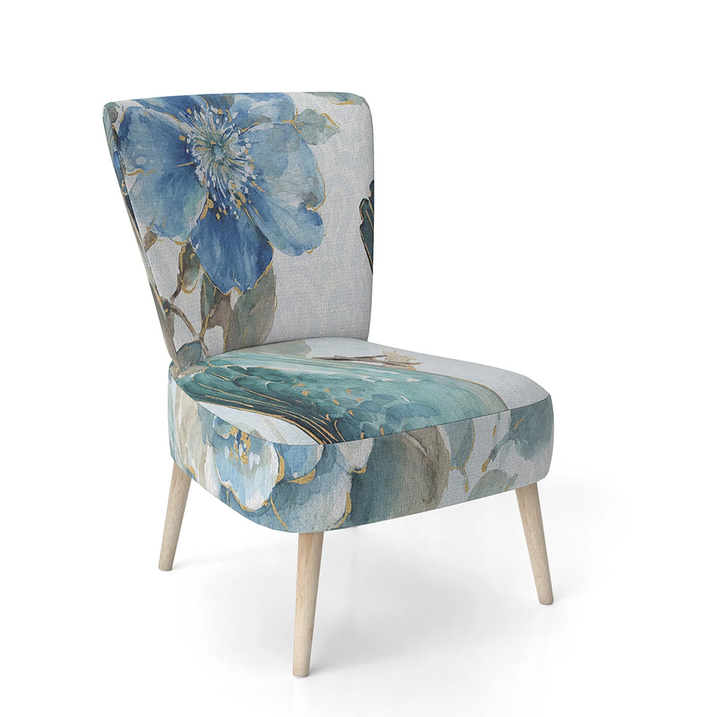 Upholstered Farmhouse Accent Chair N247