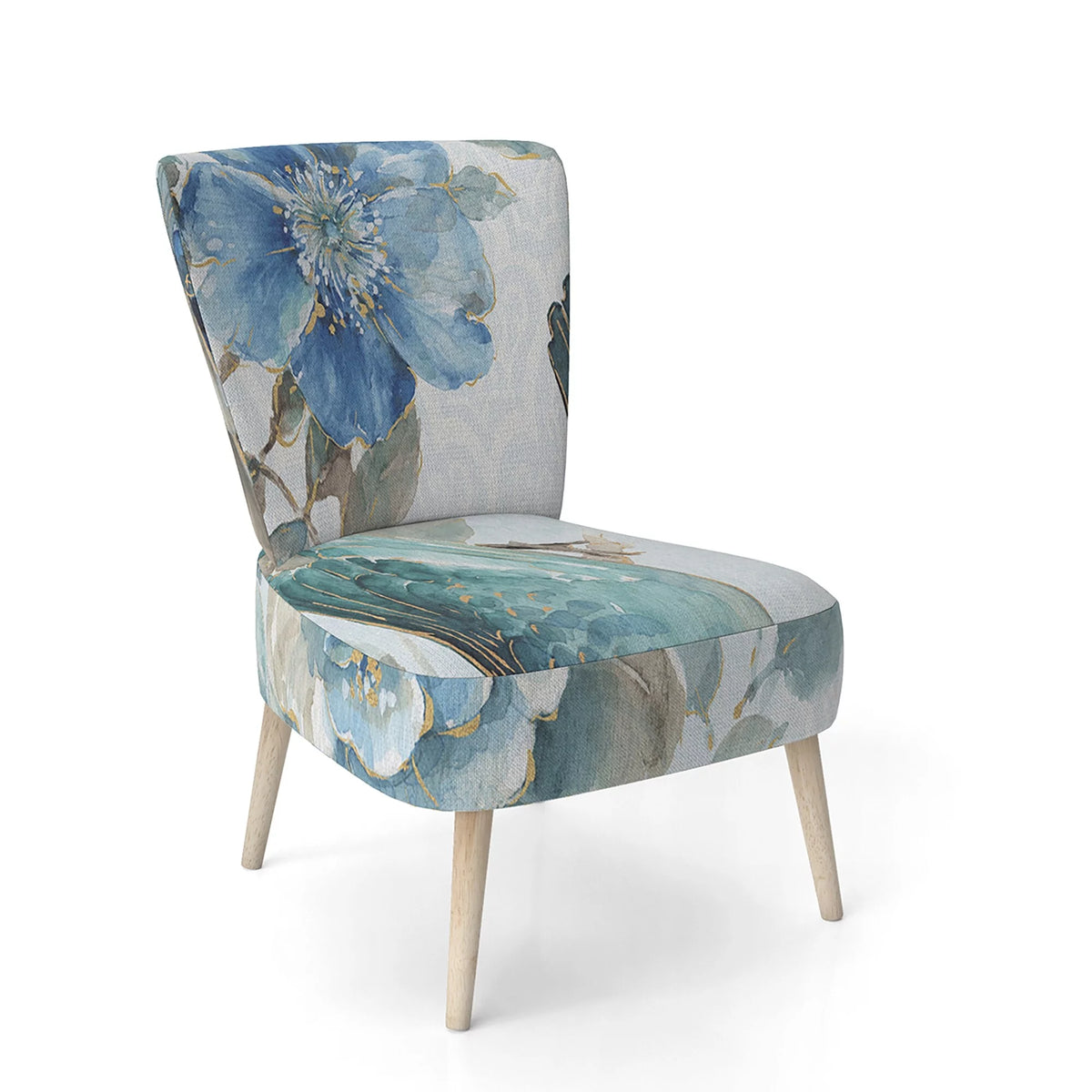 Upholstered Farmhouse Accent Chair N247