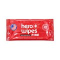 Body Wipes Case of 120 Individually Wrapped Extra Thick Durable 10x9” Wipes Pack of 2 M63376