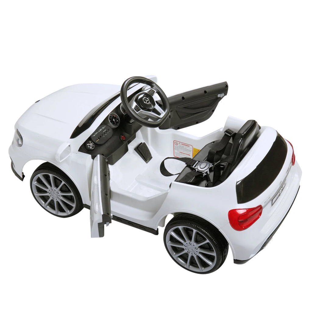 6V Battery 4-Wheel Electric Ride On Truck Car with Remote Control, White Y18842