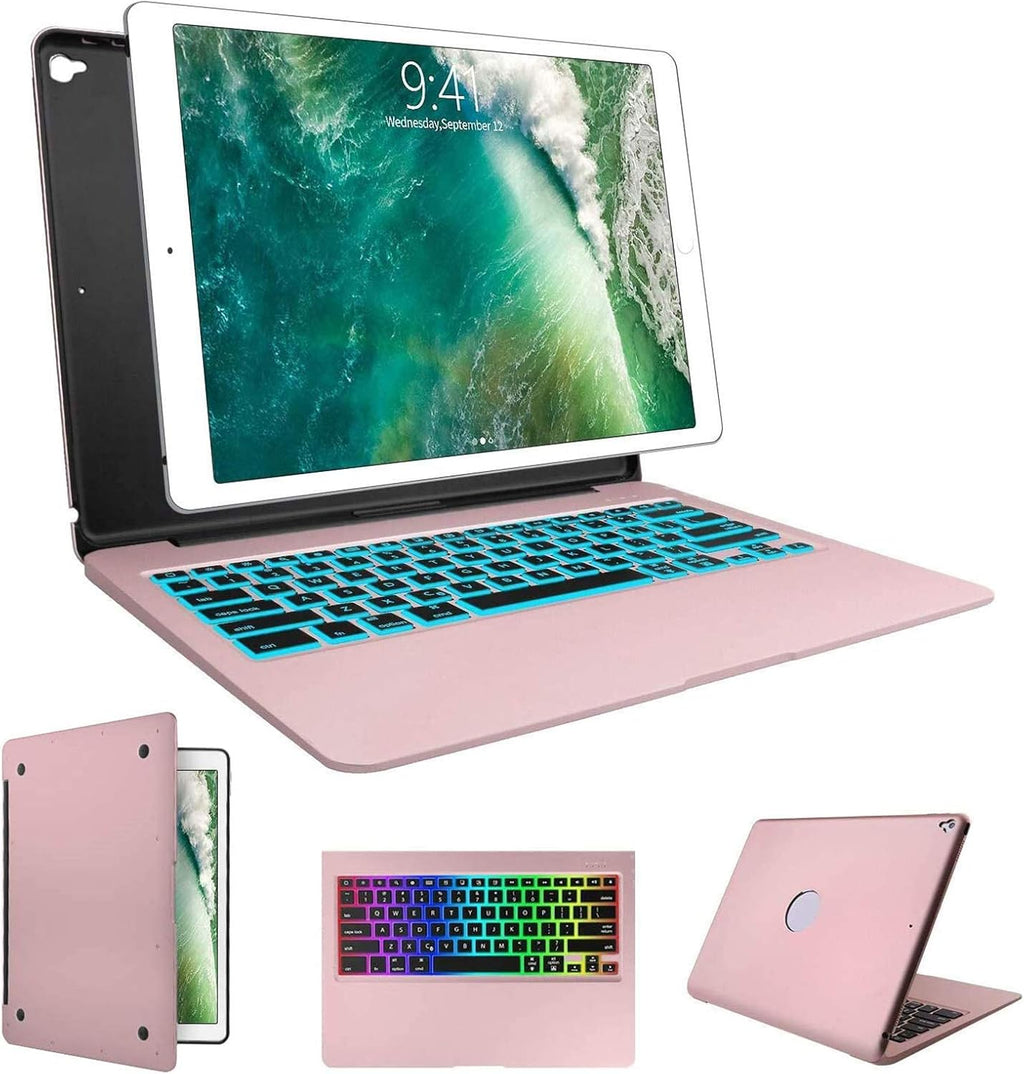 Silver Aluminum Alloy Backlit Keyboard Folio for iPad Pro 12.9 G390822