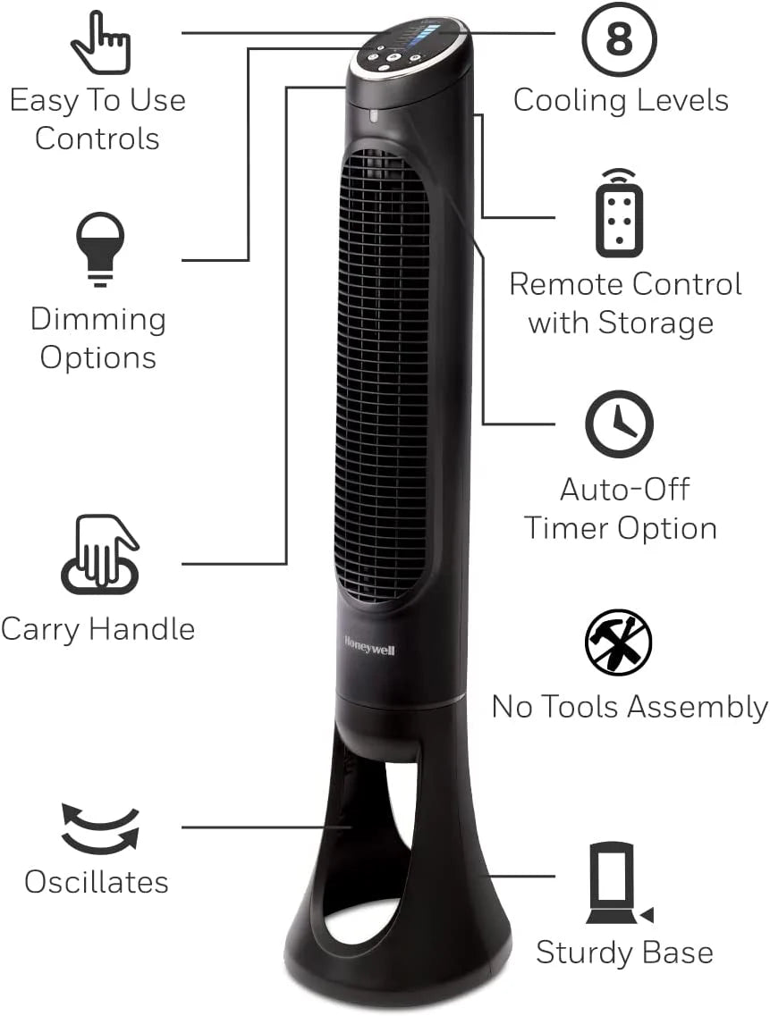 Tower Fan with Remote Control I338
