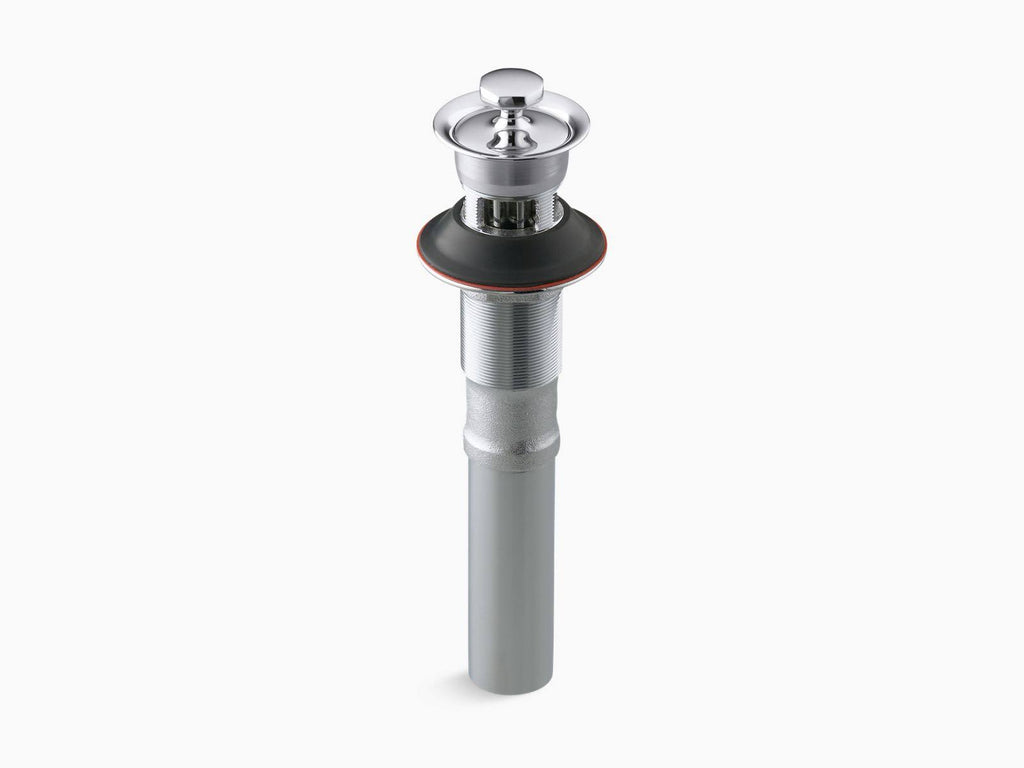 Polished Chrome Sink Drain with Overflow H345873