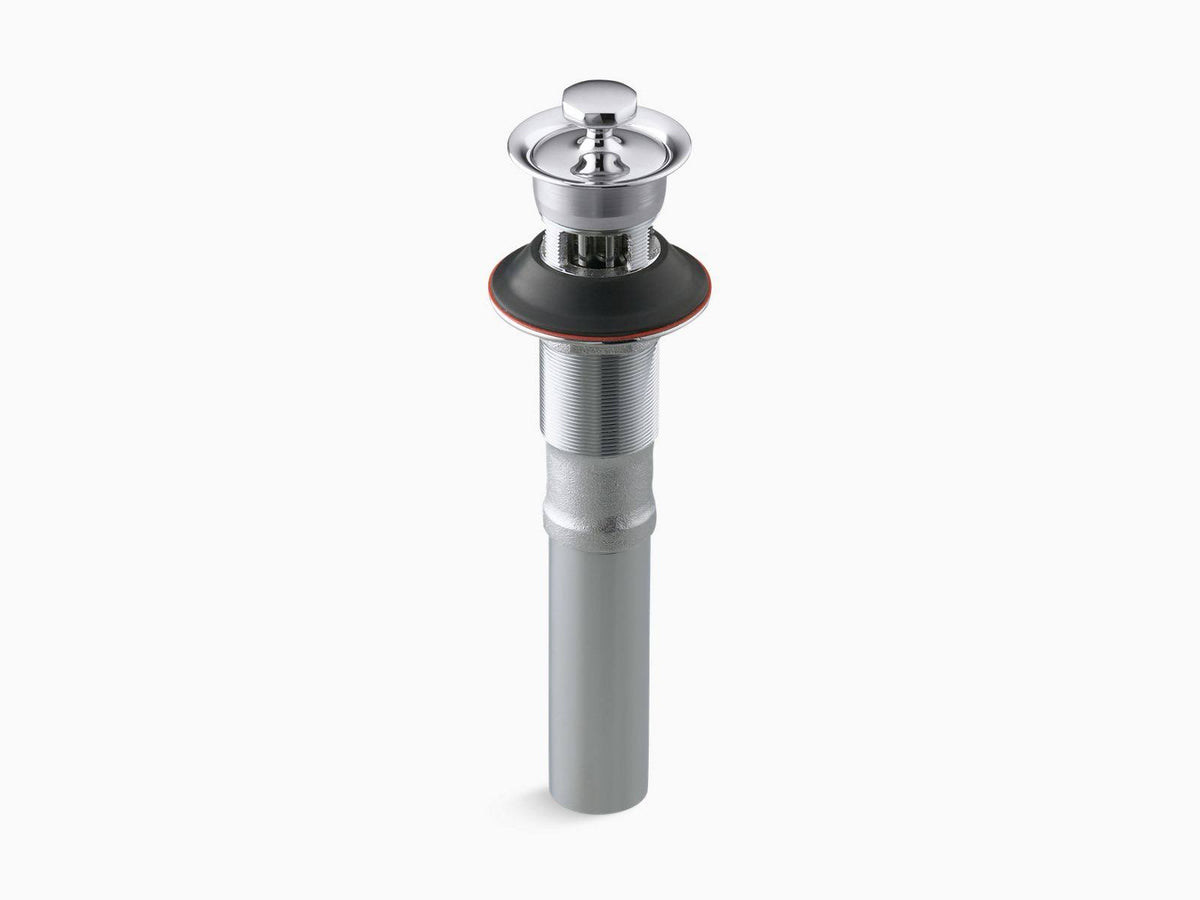 Polished Chrome Sink Drain with Overflow H345873