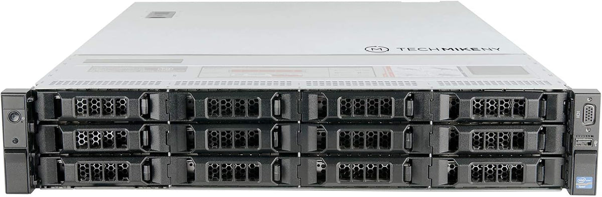 Server 2X E5-2630Lv2 2.40Ghz 12-Core 96GB H310 PowerEdge R720xd N337558