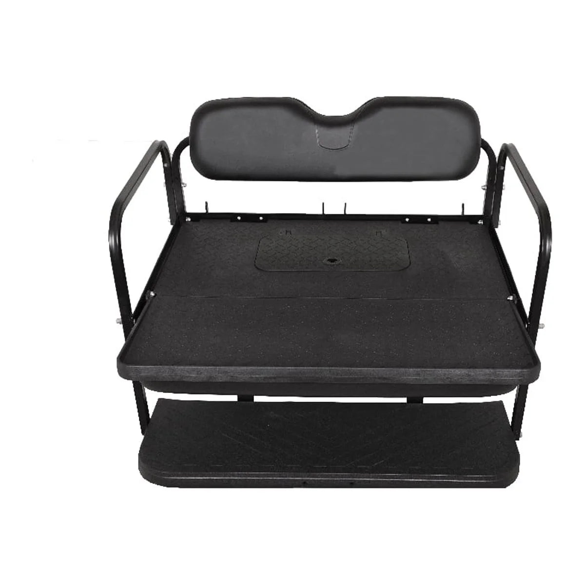 Black Rear Flip Seat for Club Car Golf Cart E1058