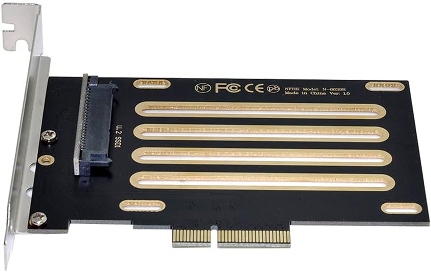 Dual SSD to PCIE Express 3.0 Gen3 X8 X16 Raid Card Adapter E3337
