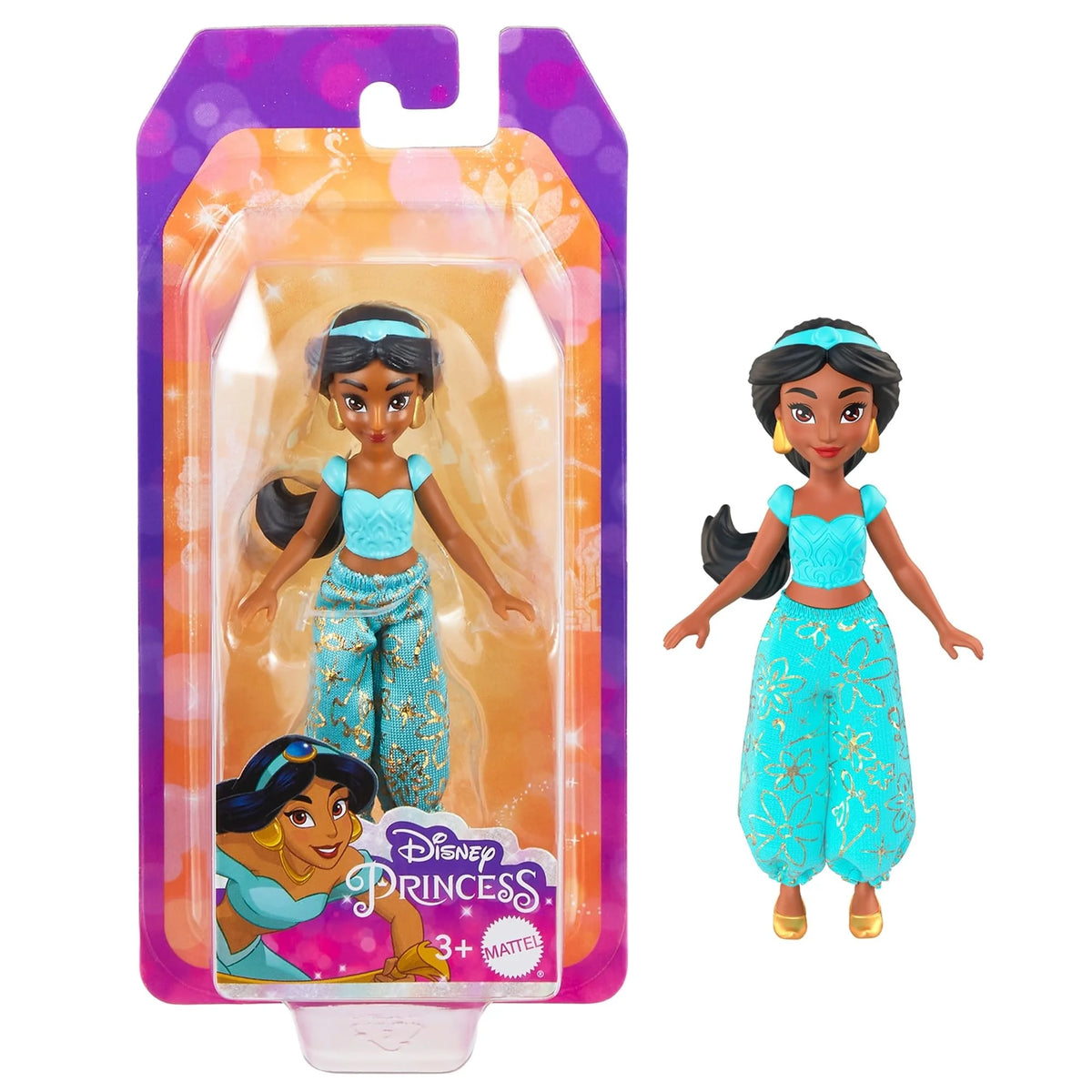 Disney Princess 3.5-inch Small Doll - Rapunzel & Jasmine Z96477
