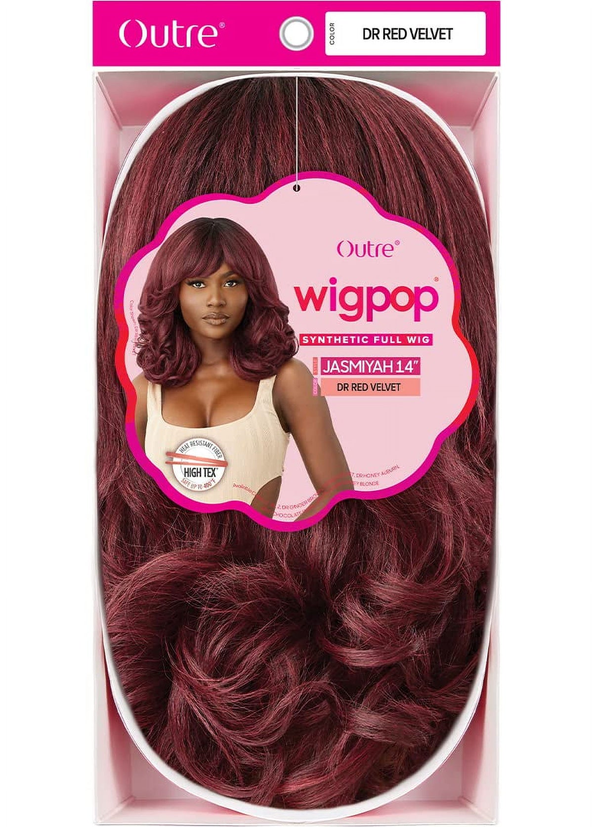 14" DR Brown Wig H25336