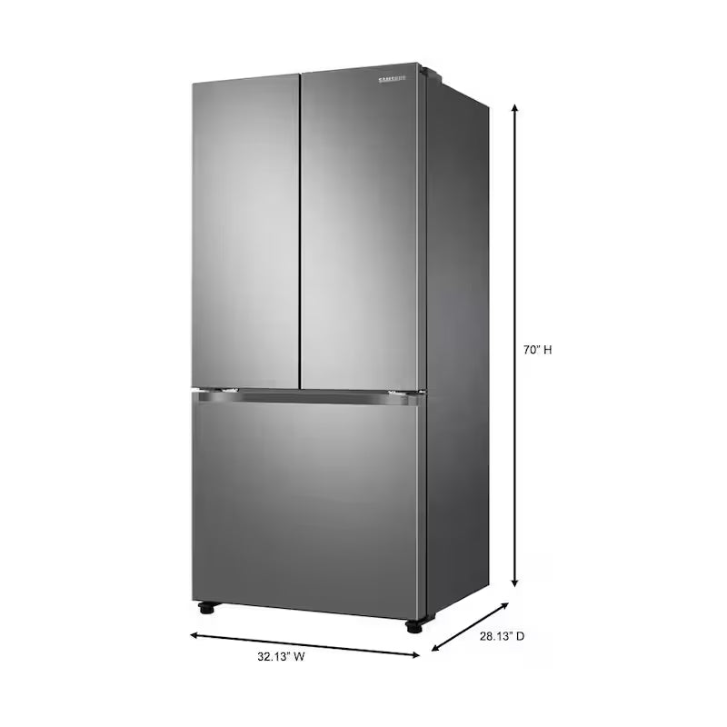 17.5 cu. ft. 3-Door French Door Counter Depth Refrigerator W919