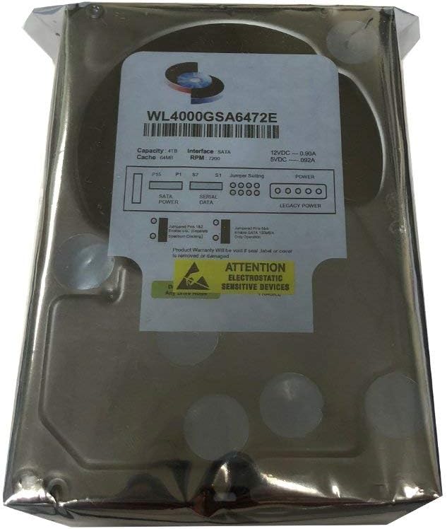 4TB 7200RPM 64MB Cache SATA 6Gb/s 3.5inch Internal Desktop Hard Drive O3786