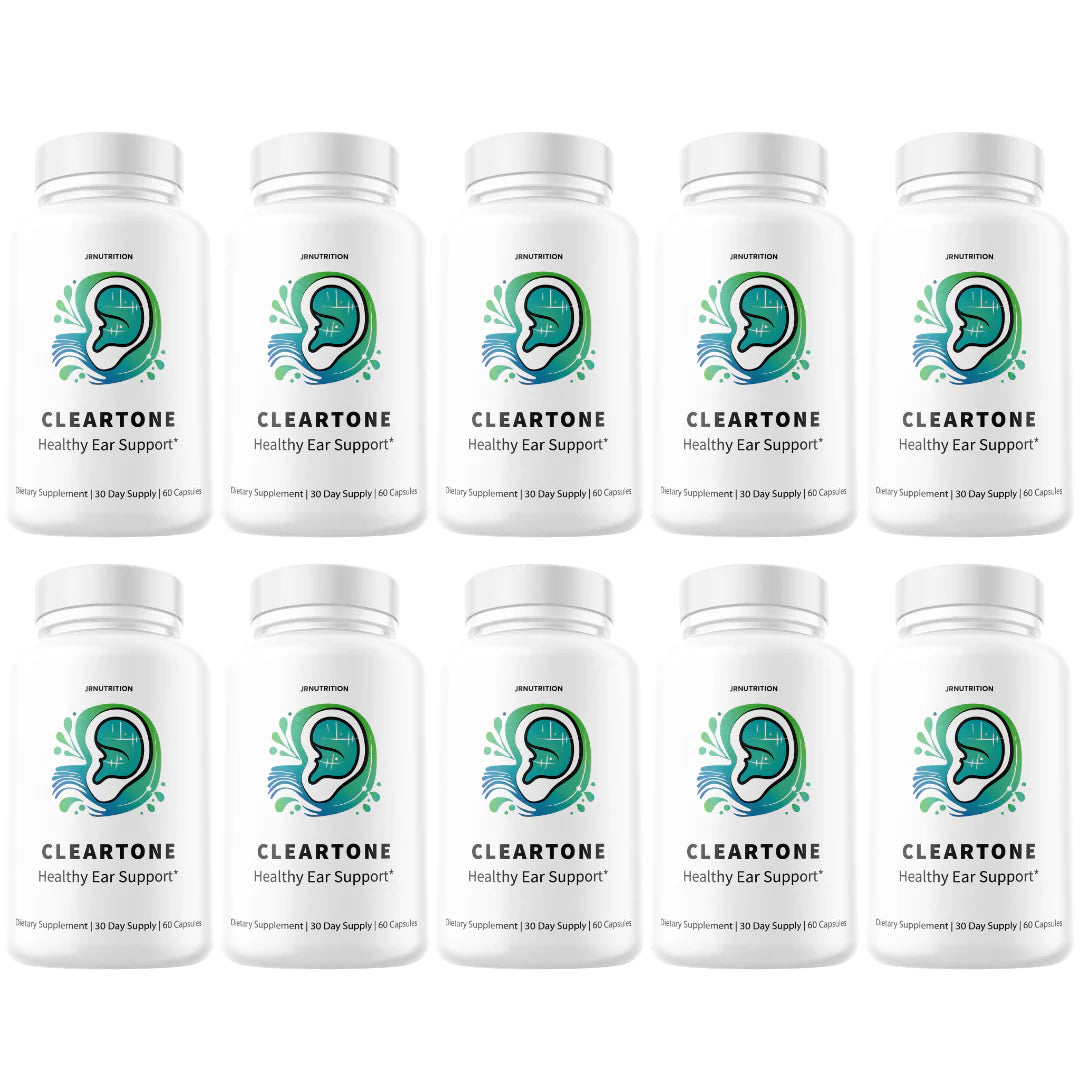 Hearing Relief Capsules for Tinnitus Support 10 Bottles N757