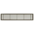 Antique Bronze Solid Aluminum Fixed Bar Supply Return Air Vent Grille I13301