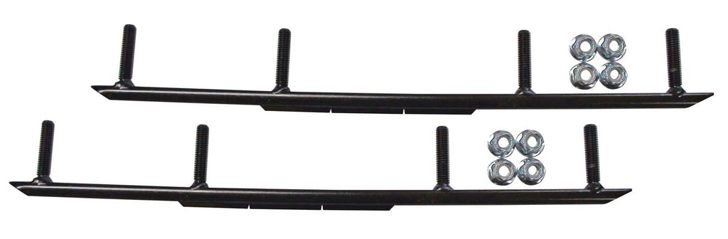 Red Razor Snowmobile Skis Complete Kit F707