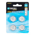 CR2032 Lithium Button Cell Batteries, 4 Pack V540164