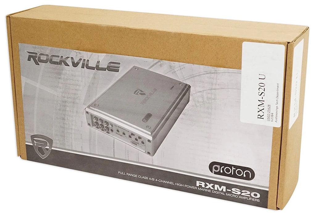1600w Max 4 Channel Marine/ATV Amplifier H888