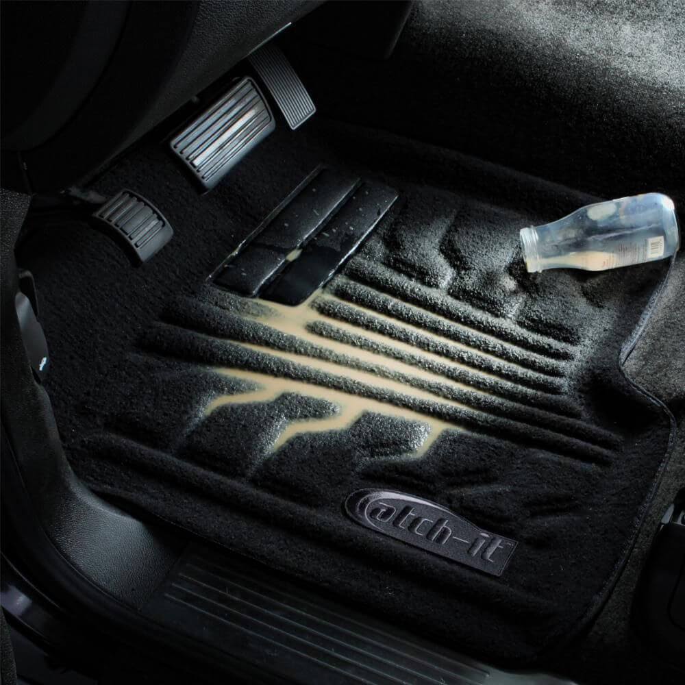Grey Vinyl Floor Mat H6465