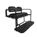 Black Rear Flip Seat for Club Car Golf Cart E1058