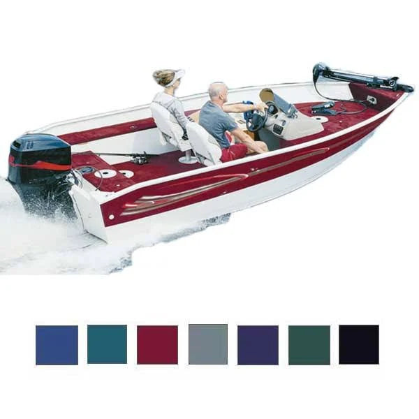 Navy Blue V-Hull Fishing Boat Cover F13882