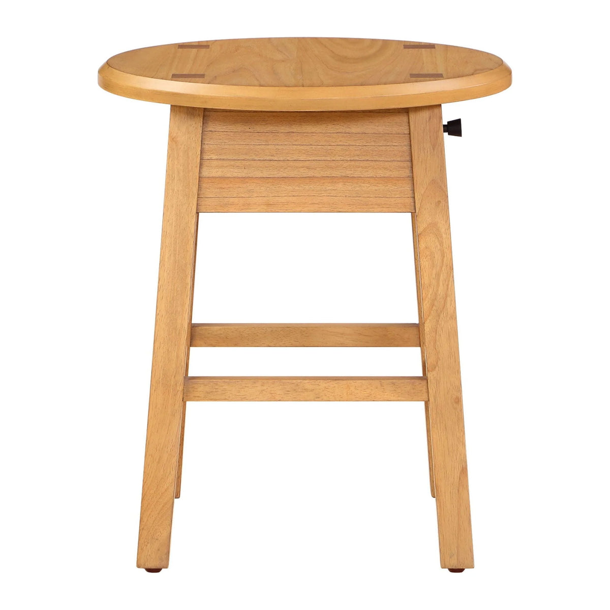 Round Side Table with Solid Wood Frame E2242