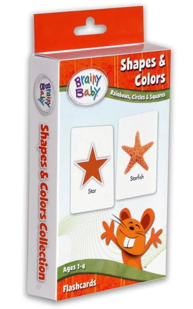 Shapes and Colors Flashcards, Board Book and DVD C903709