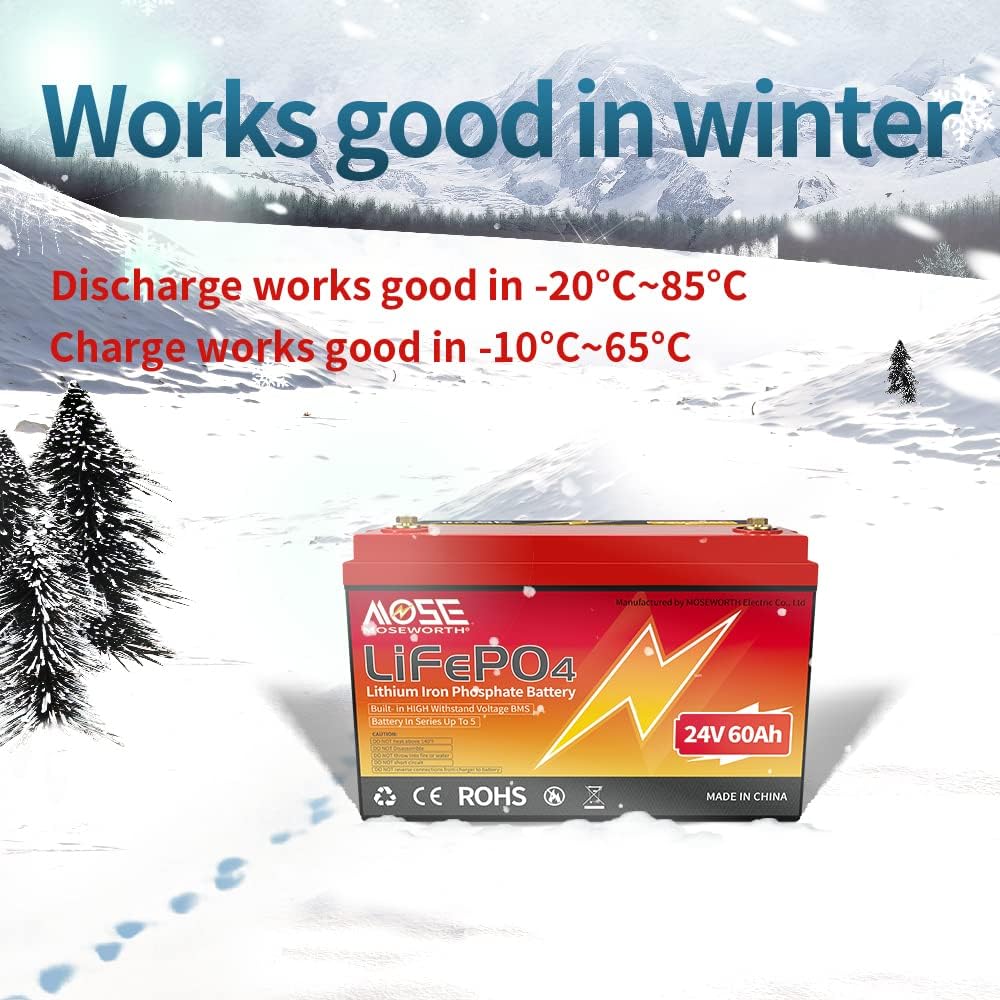 24V 60Ah Lithium Lifepo4 Battery with Built-in BMS I75651