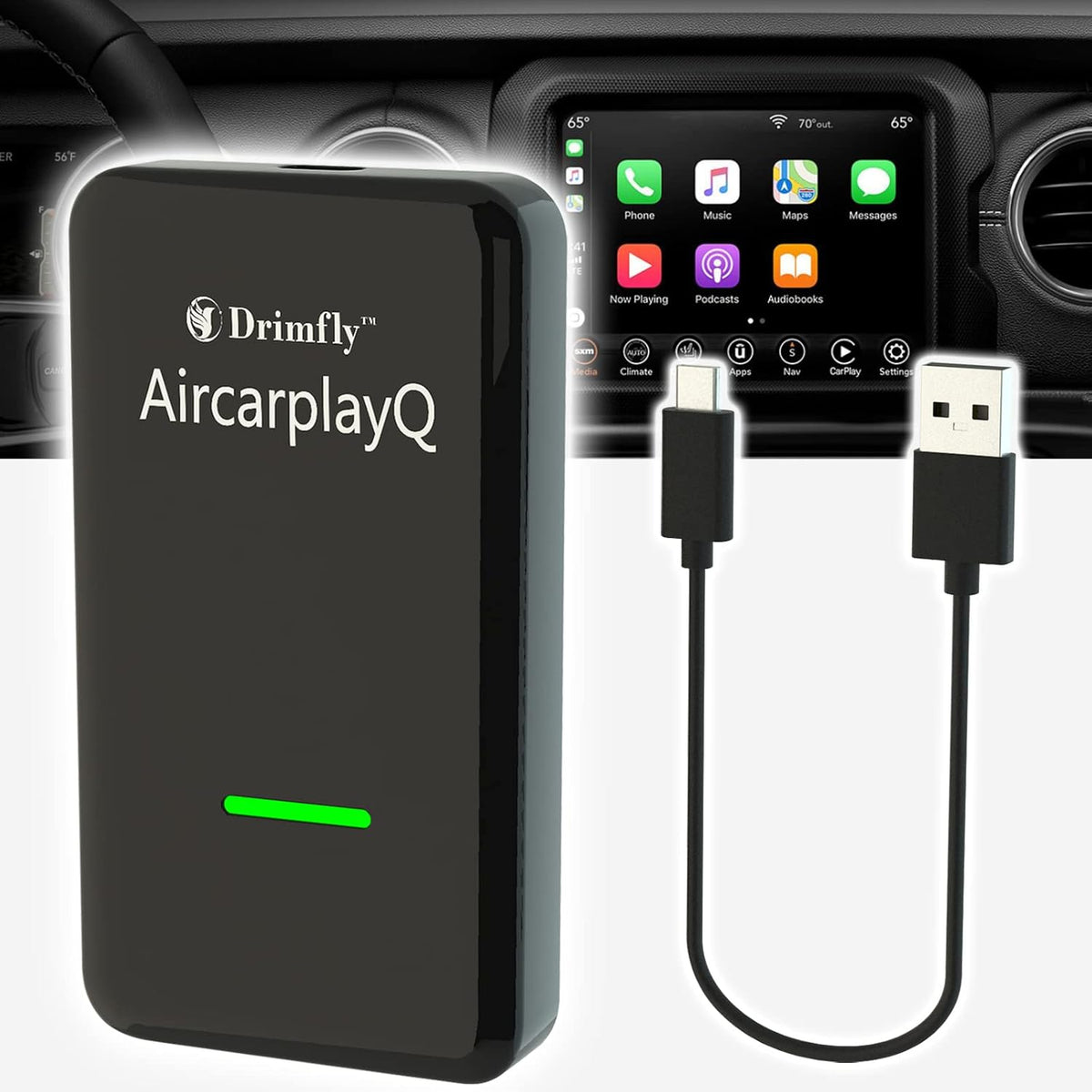 Wireless CarPlay Adapter 5GHz WiFi V854731